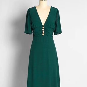 All A-Flutter A-Line Vintage Dress